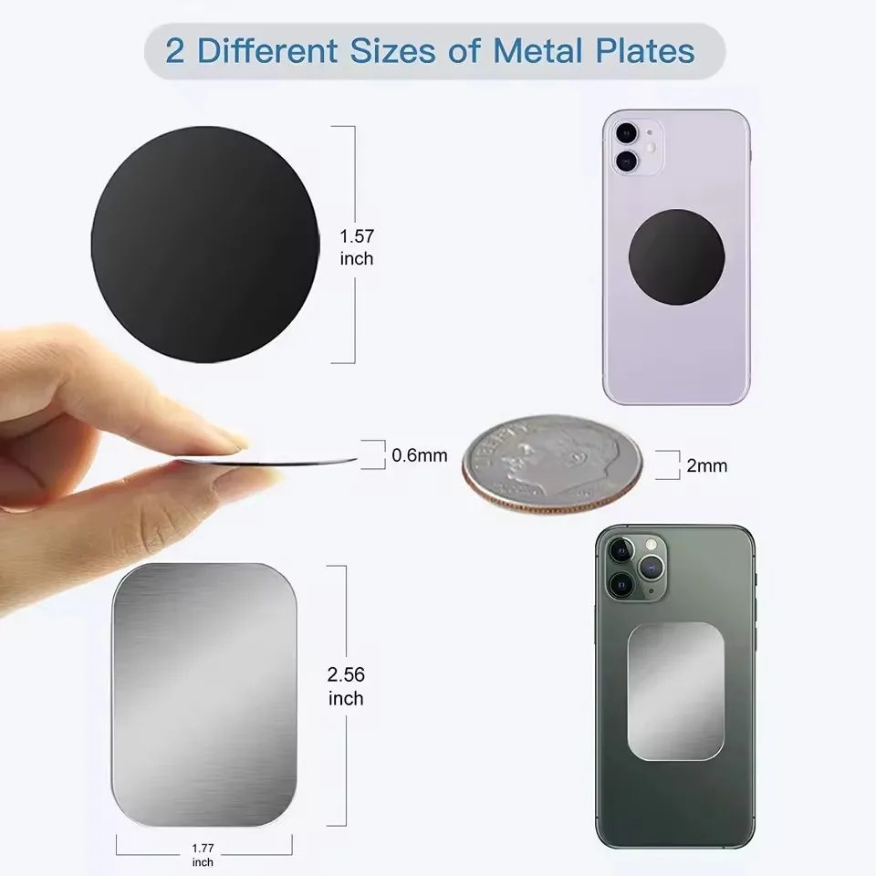 Disco de metal para suporte ma - Phone Accessories Holder Car avaliação e preço