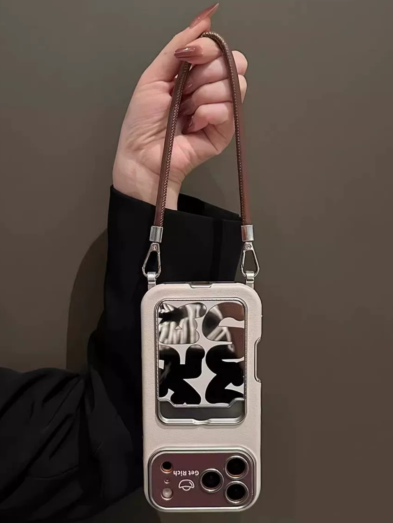 Capa de Celular de Couro Luxuo - Phone Accessories Holder avaliação e preço