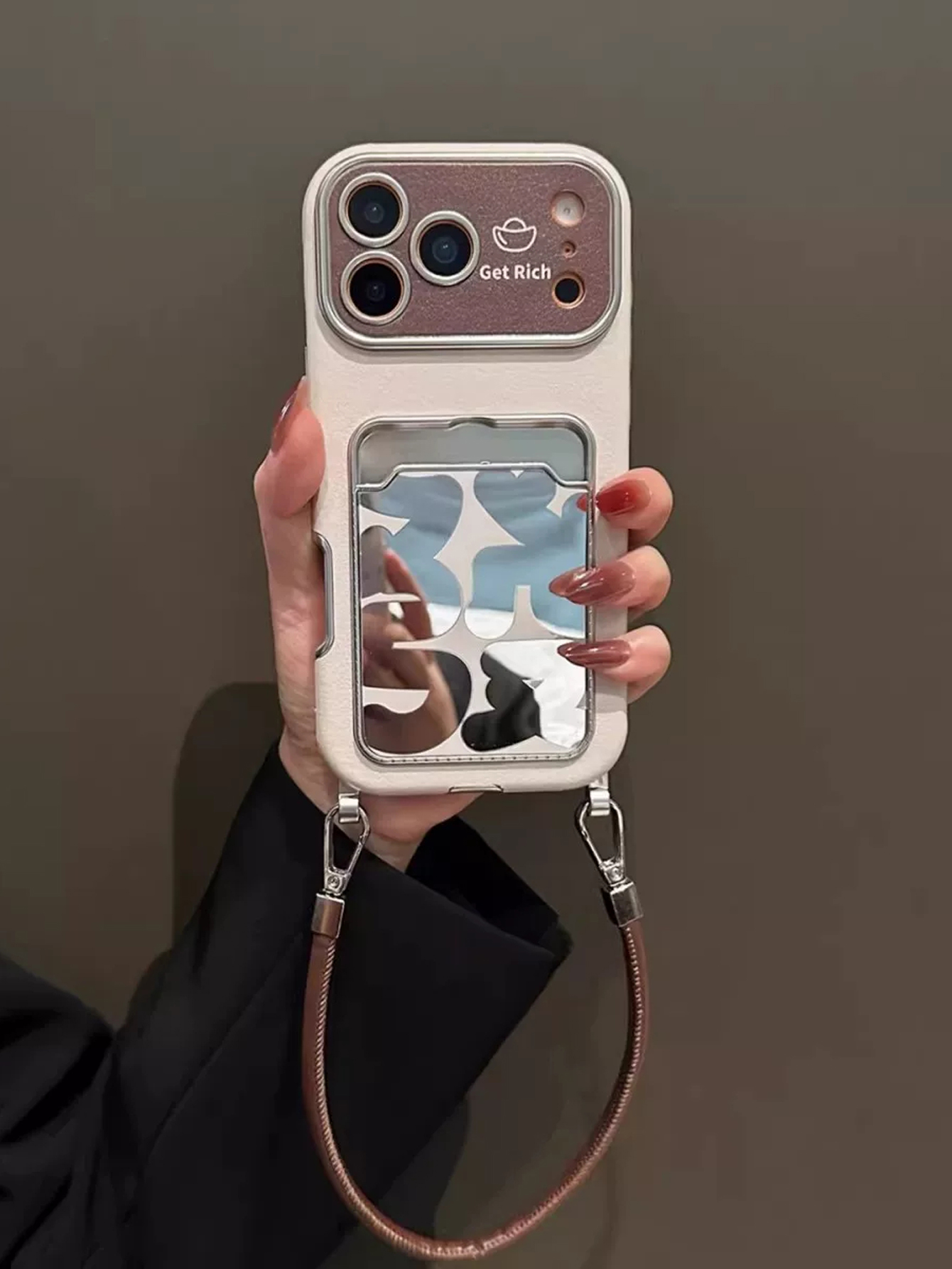 Capa de Celular de Couro Luxuo - Phone Accessories Holder avaliação e preço