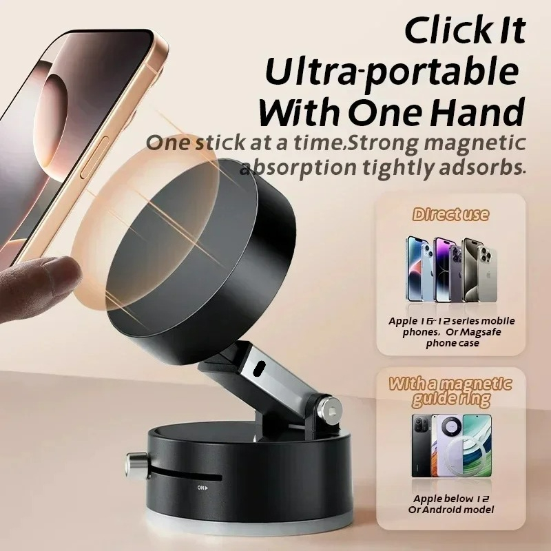 Suporte de vácuo magnético de  - Phone Accessories Holder Car avaliação e preço