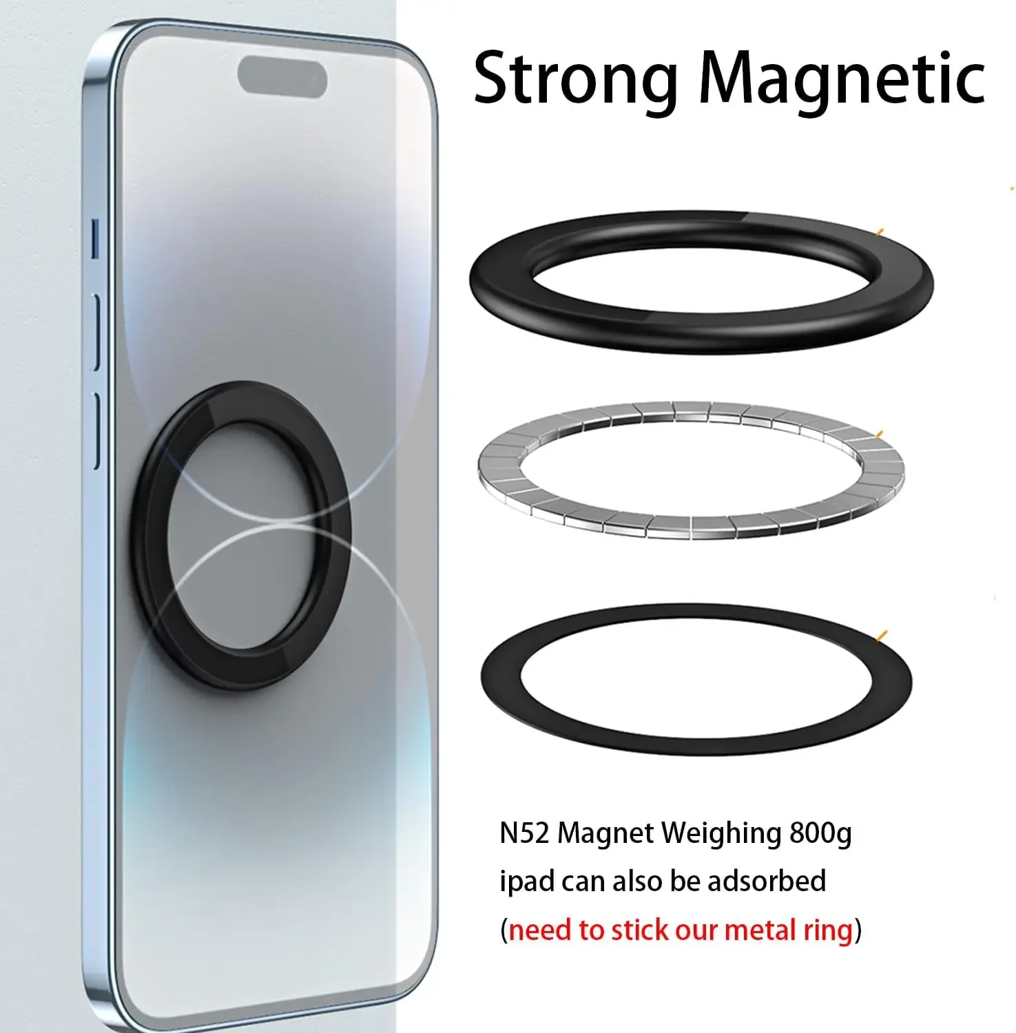 Suporte Magnético Adesivo para - Phone Accessories Holder avaliação e preço