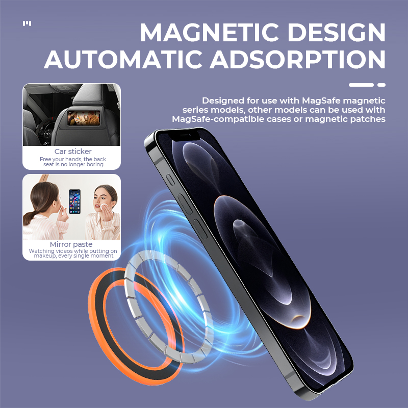 Para magsafe forte anel magnét - Phone Accessories Holder Car avaliação e preço