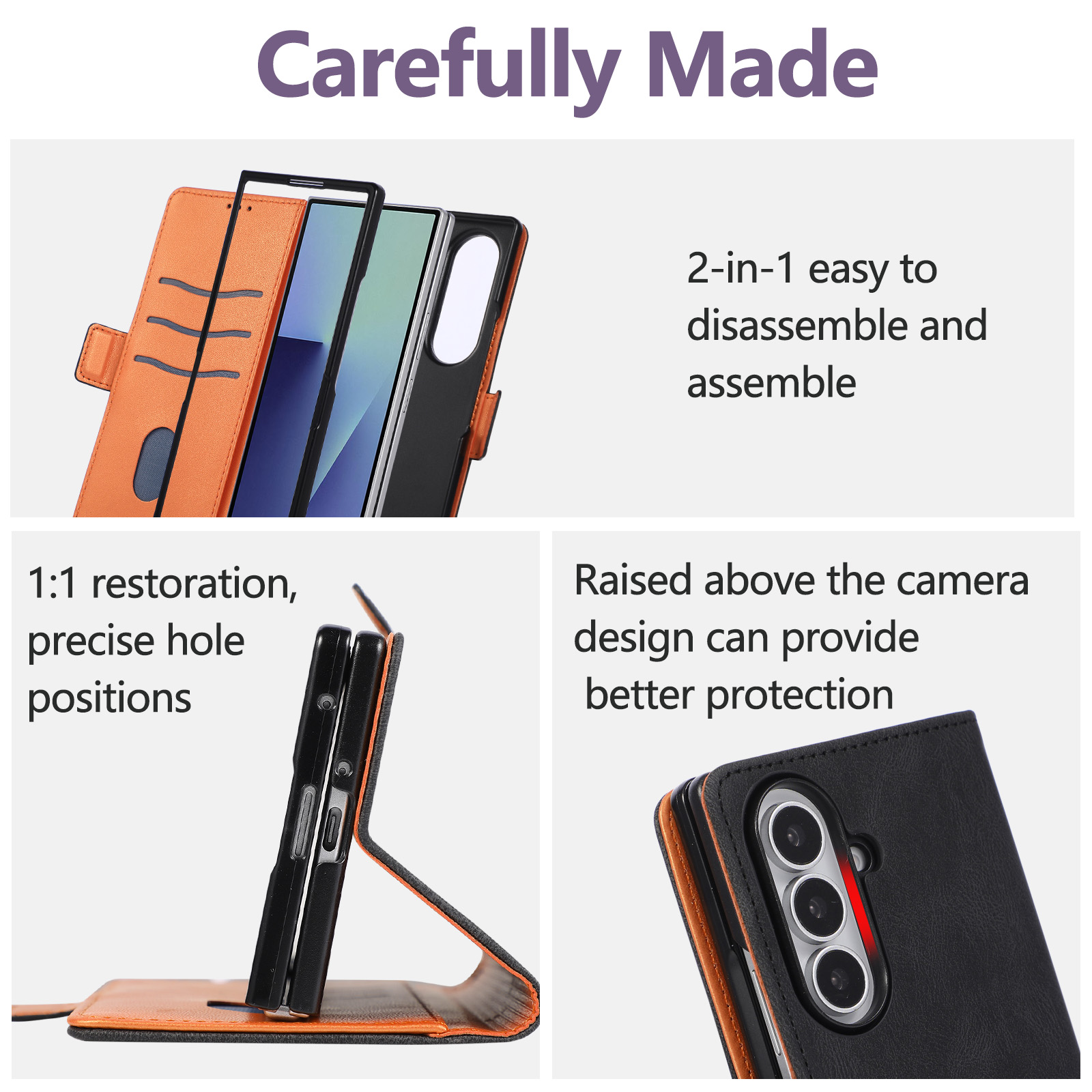 Capa Carteira Retrô de Couro c - Phone Accessories Hippers avaliação e preço